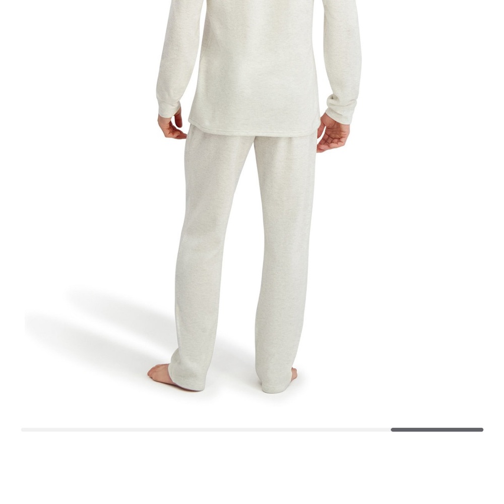 Hanes Men's Cream Thermal Underwear Set